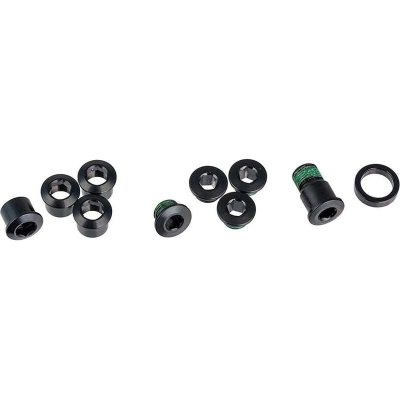 SRAM Red 22 Chainring Bolt Set Fits Force 22 and Rival 22~ 5 bolts 4 nuts 1 spacer