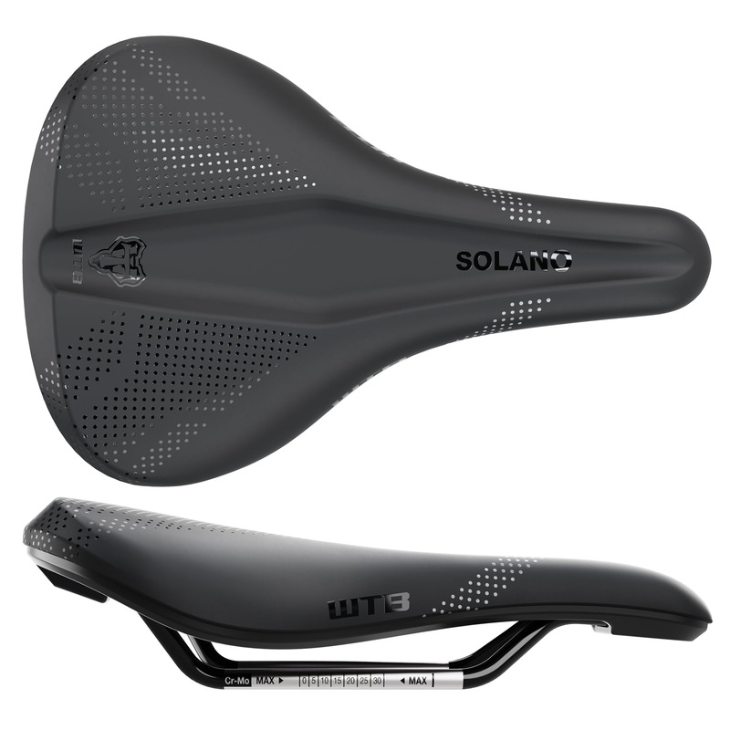 WTB Solano Saddle – Chromoly Black Wide Fusion Form