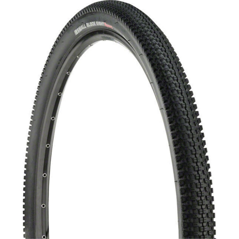 24×1.95 Kenda Small Block Eight 8 BMX Race Tire – All Black