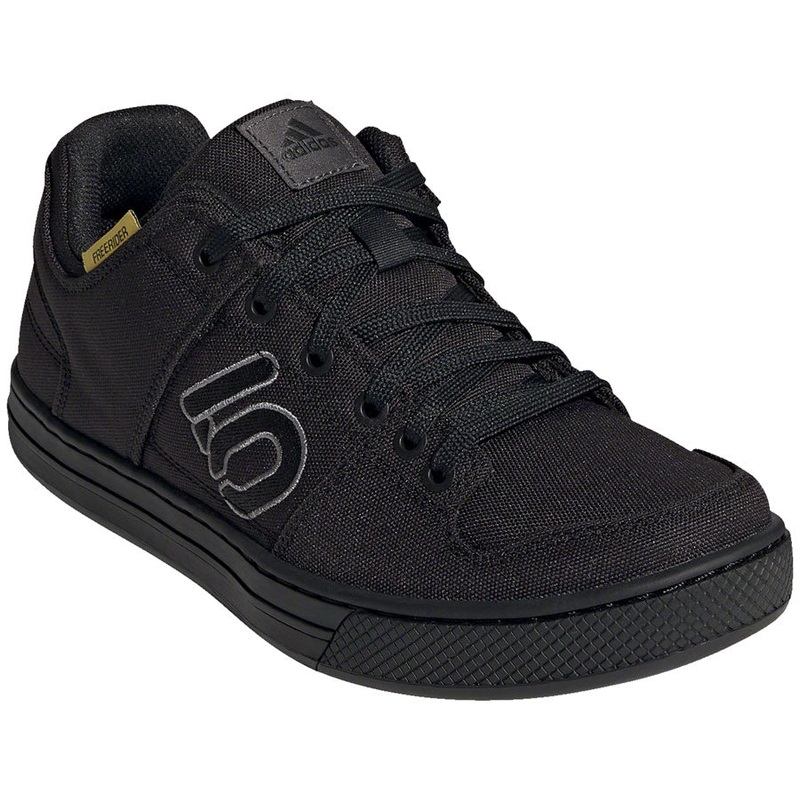 Five Ten Freerider Canvas Flat Shoes – Mens Core BLK/DGH Solid Gray/Gray Five 12