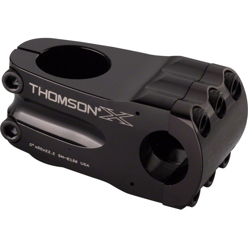 Thomson Elite BMX Stem 50mm 7/8″ +/- 0 degree Black