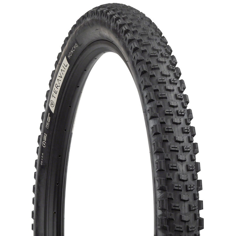 Teravail Honcho Tire – 29 x 2.6, Tubeless, Folding, Black, Light and Supple, Grip Compound