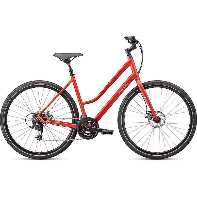 2022 Specialized crossroads 2.0 st bike satin redwood / chrome l
