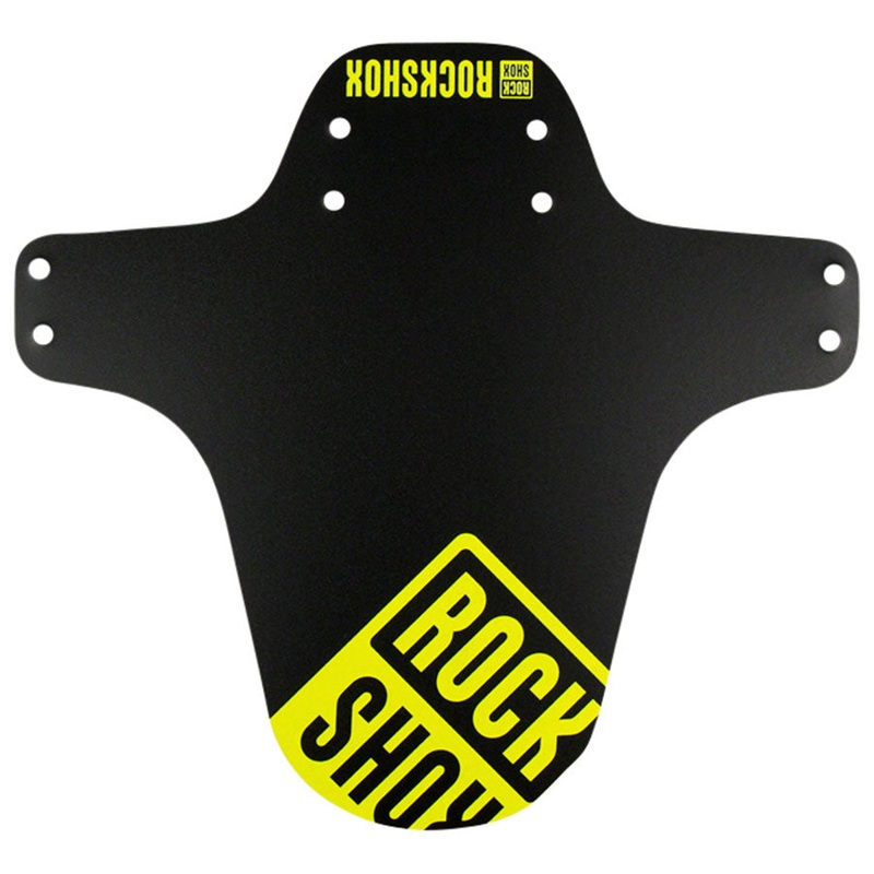 RockShox MTB Fork Fender Black with Neon Yellow Print