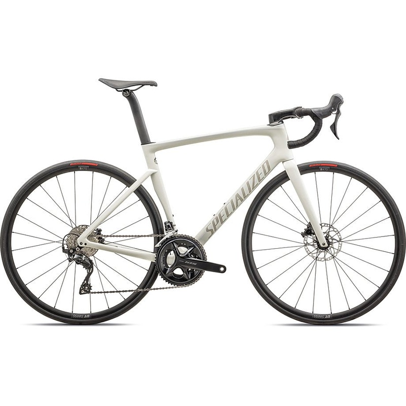 2025 Specialized tarmac sl7 sport bike gloss dune white / 10% chaos pearl 56
