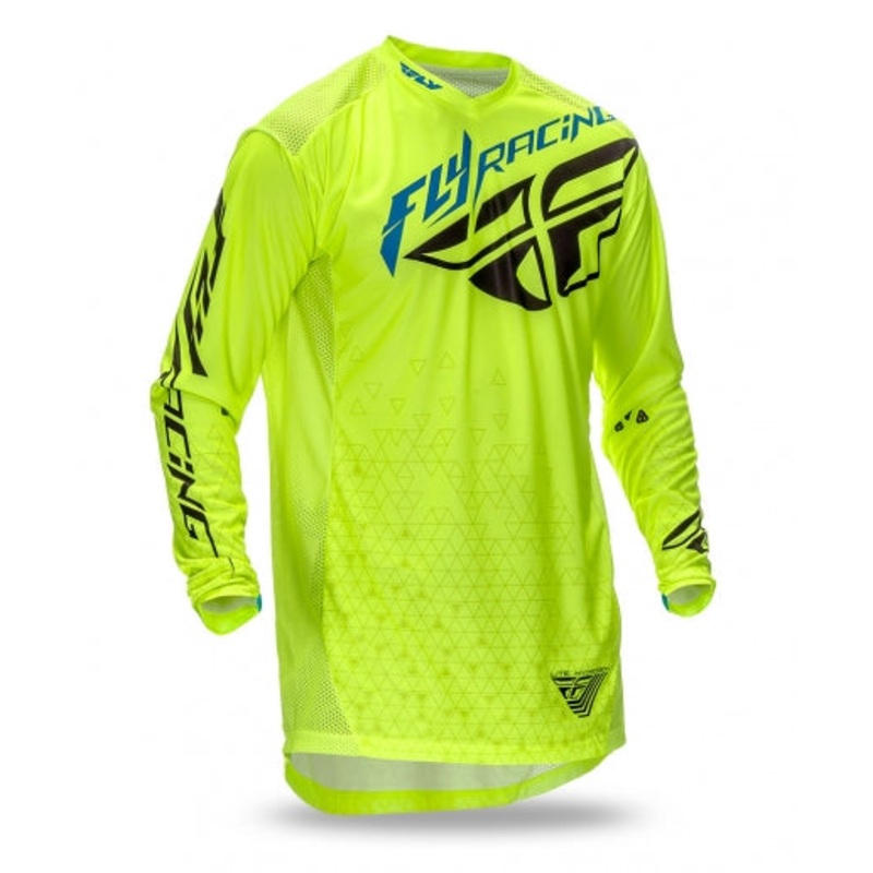 Fly 2016 Lite Hydrogen BMX Race Jersey-LTD ED Hi-Vis