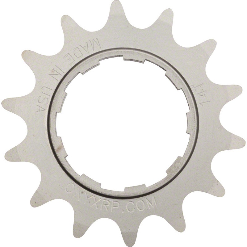 Onyx Stainless Cog: Shimano Compatible, 3/32″, 14t