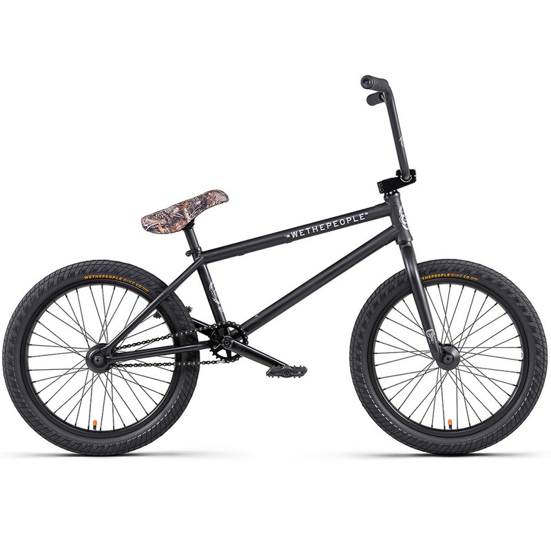 We The People Crysis 20.5″TT BMX Bike-Matte Black