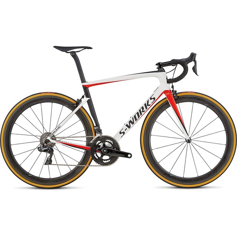 Specialized S-Works tarmac men sl6 di2 light white/rocket red/satin black 52