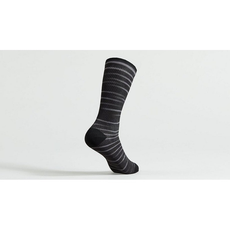 Specialized soft air tall sock black mirage l