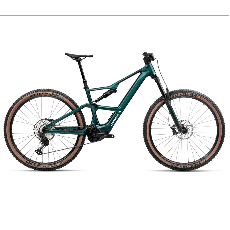 2025 Orbea RISE SL H20 20mph Trail MTB E-BIKES – Large, Escape Green-Splash Ice Green (Gloss)