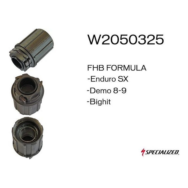 Specialized misc components fhb formula demo 8-9 / big hit / enduro / sx freehub body (no longer produced)