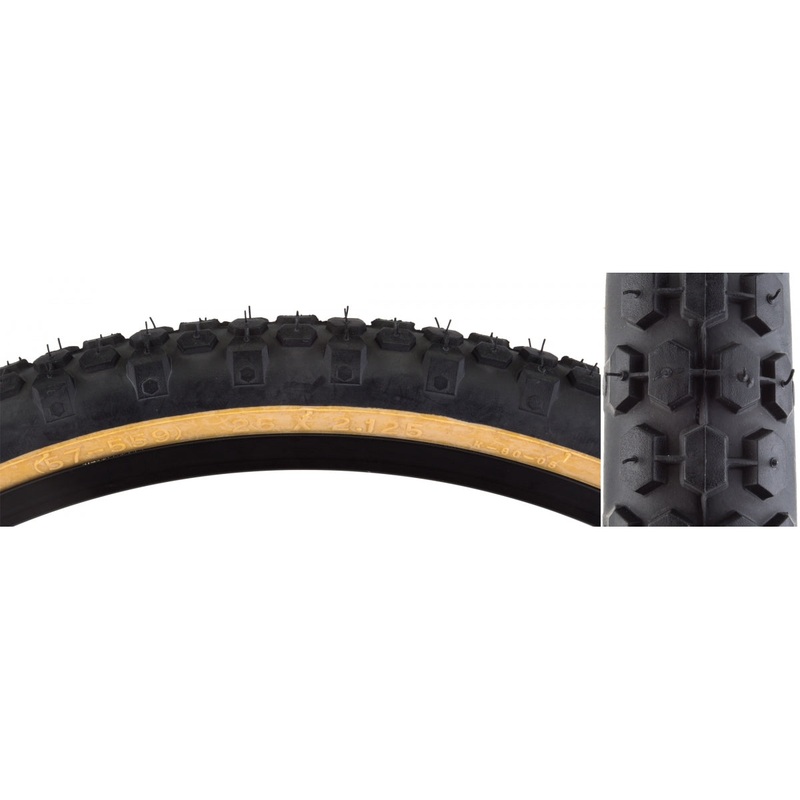 Tire Sunlite 26X2.125 Black/Gm Cruiser K80 Wire