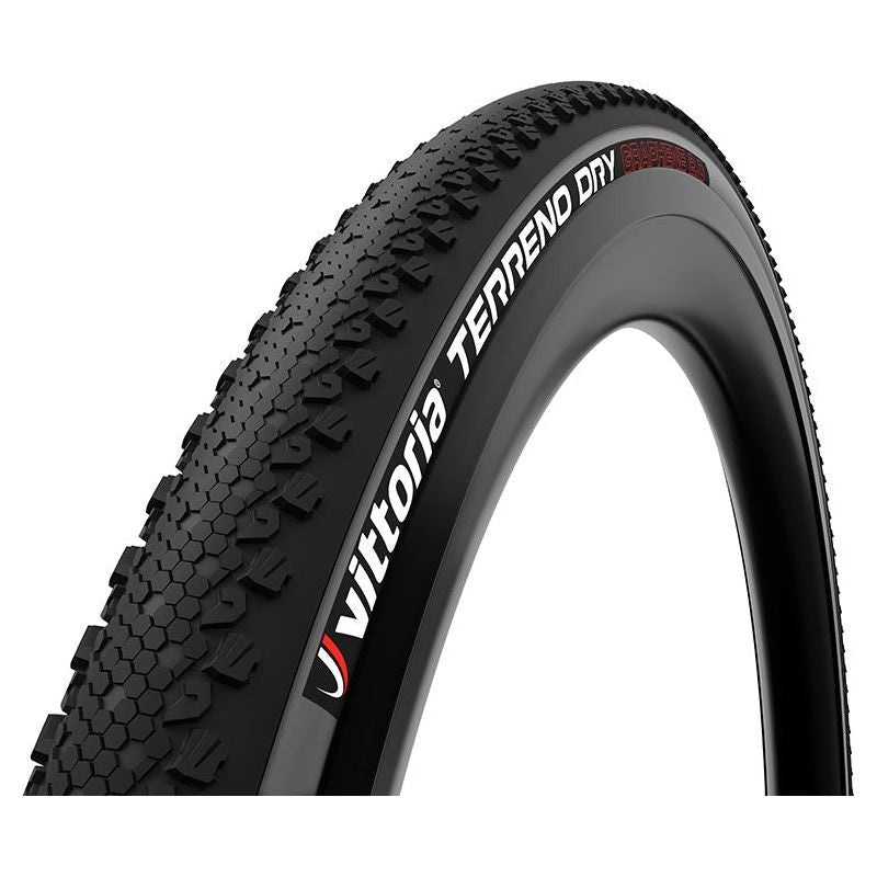 Vittoria Terreno Dry Tire – 700 x 45 Tubeless Folding Black/Anthracite 1C TNT G2.0
