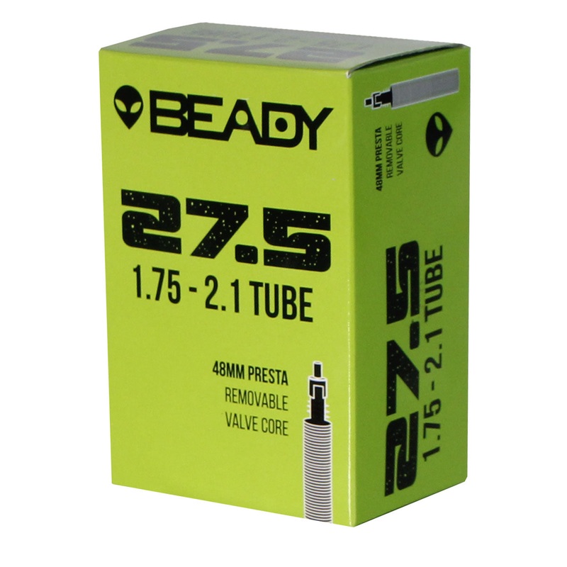 Beady Butyl Tube, 27.5×1.75-2.1″ PV 48mm