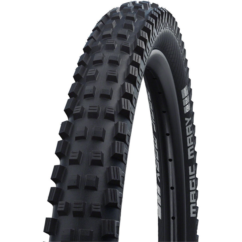 Schwalbe Magic Mary Tire – 29 x 2.25 Tubeless Folding BLK Evolution Line Addix Soft Snakeskin