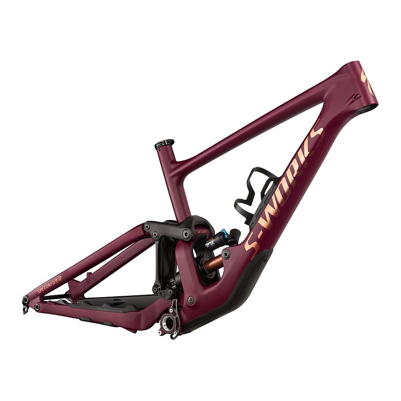 Specialized enduro S-Works frm satin raspberry / bronze foil s3