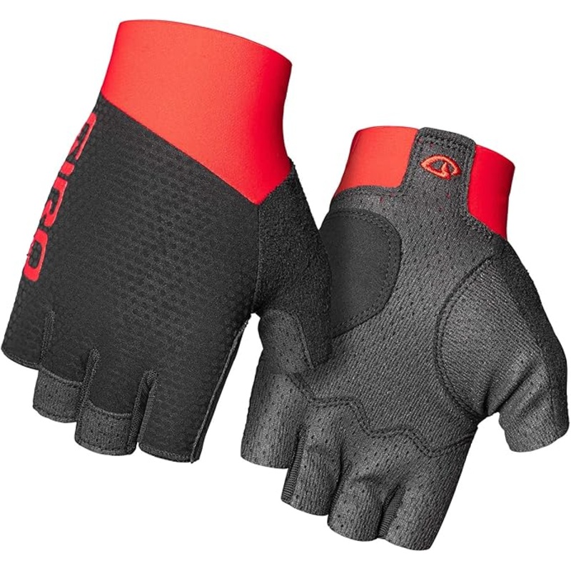 Giro Zero CS Men Road Cycling Gloves – Trim Red (2024), Large