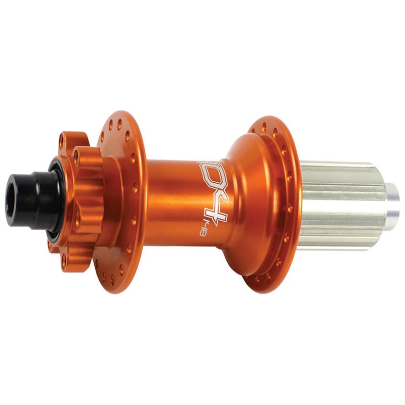 Hope Pro 4 Rear Hub – 12 x 148mm Boost 6-Bolt HG 11 Orange