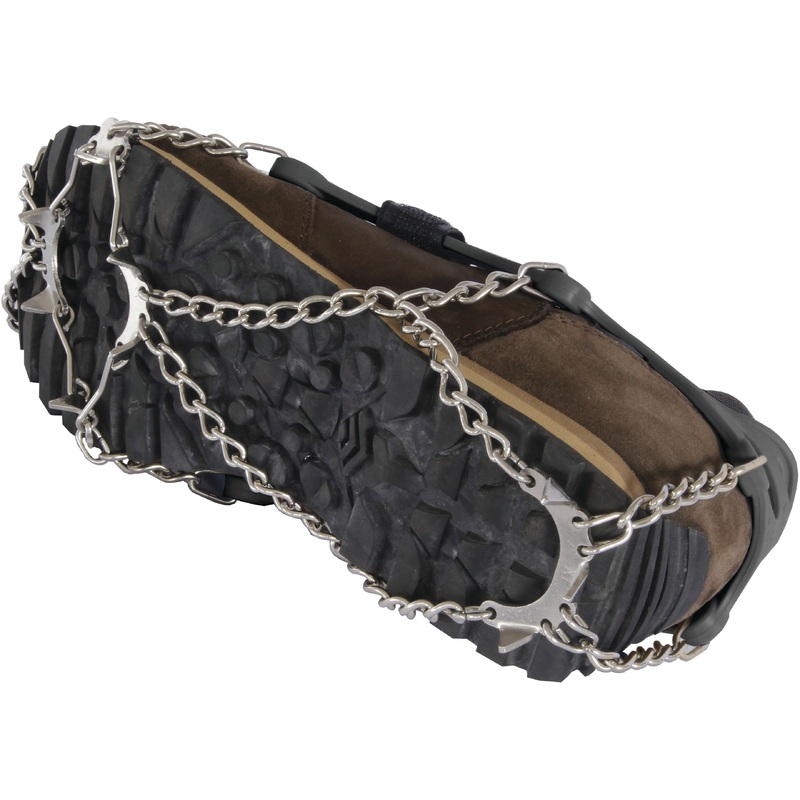 Stubai Ice Track Winter Traction Crampons  Stainless Steel Chain & Heat-Treated Steel Points for Snow, Ice, and Steep Terrain Grip
