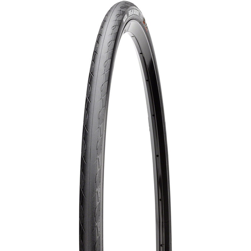 Maxxis High Road Tire – 700 x 25 Clincher Folding Black/Tan HYPR ZK