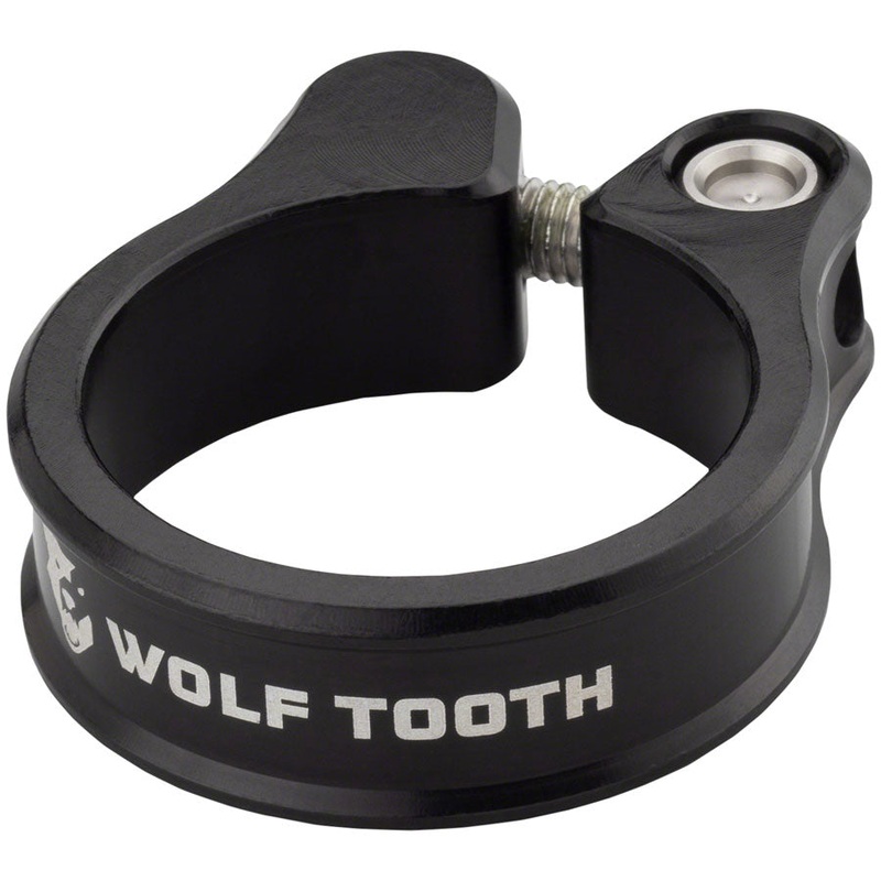 Wolf Tooth Seatpost Clamp – 38.6mm Bolt-On Black