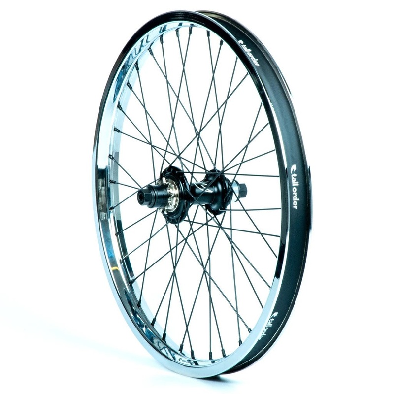 DYNAMICS RHD CASSETTE WHEEL – BLACK WITH CHROME RIM