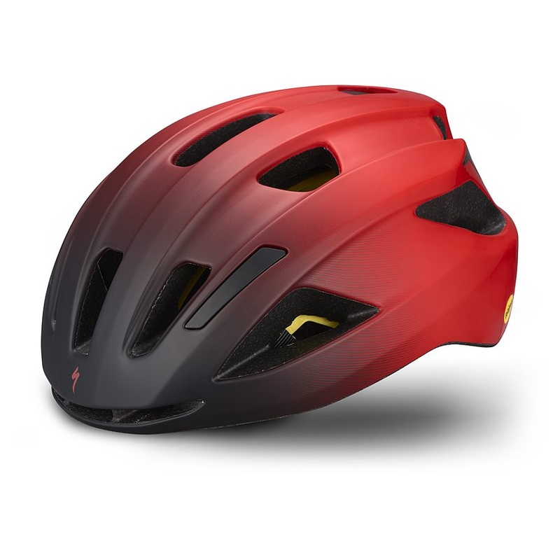 align ii mips helmet gloss flo red/matte black xl