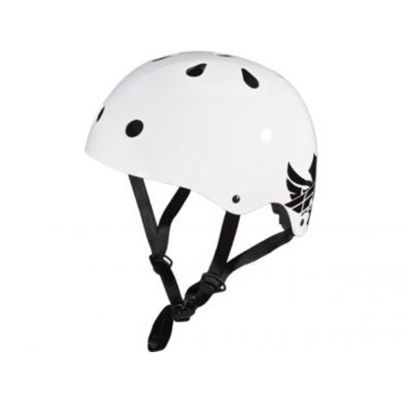 Fly Racing Dirt/Park Helmet-Gloss White/Black