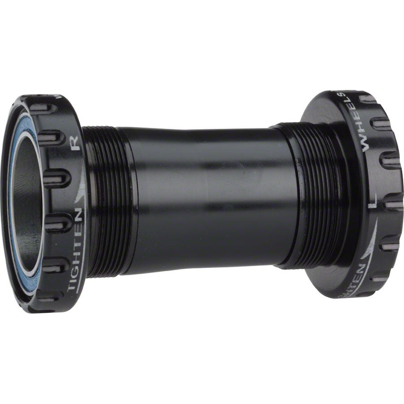 Wheels Manufacturing BSA 30 Bottom Bracket – English BSA Frame Interface ABEC-3 Bearings For 30mm Spindle BLK