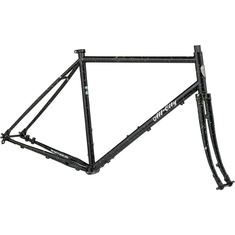 All-City Gorilla Monsoon Frameset – 650b/700c Steel Slimer Lime 61cm
