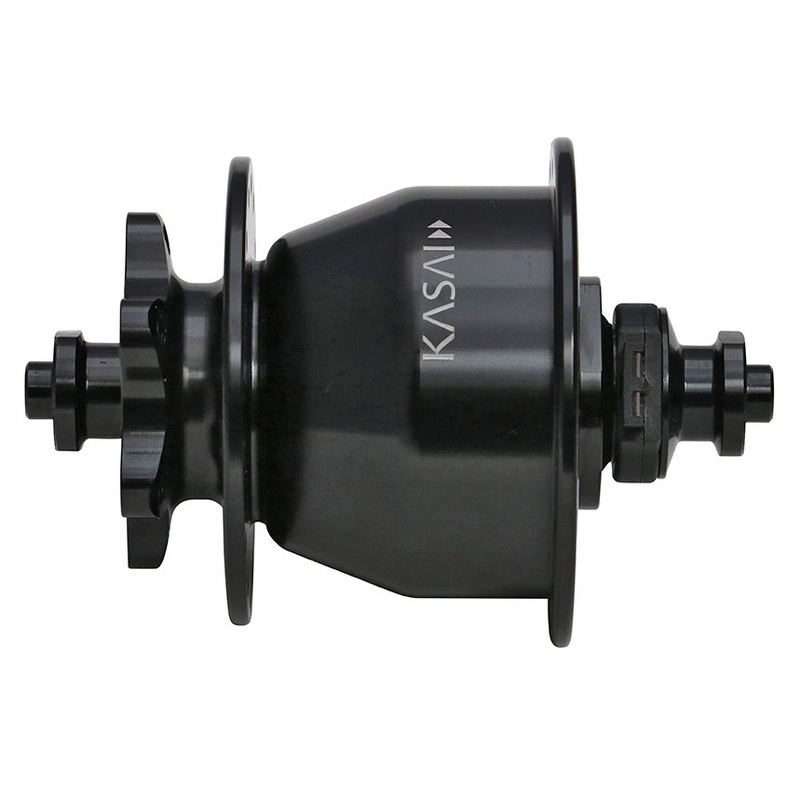 Kasai FS Dynacoil D6 IS-Disc F Q/R Hub 9x100mm 32h – Blk