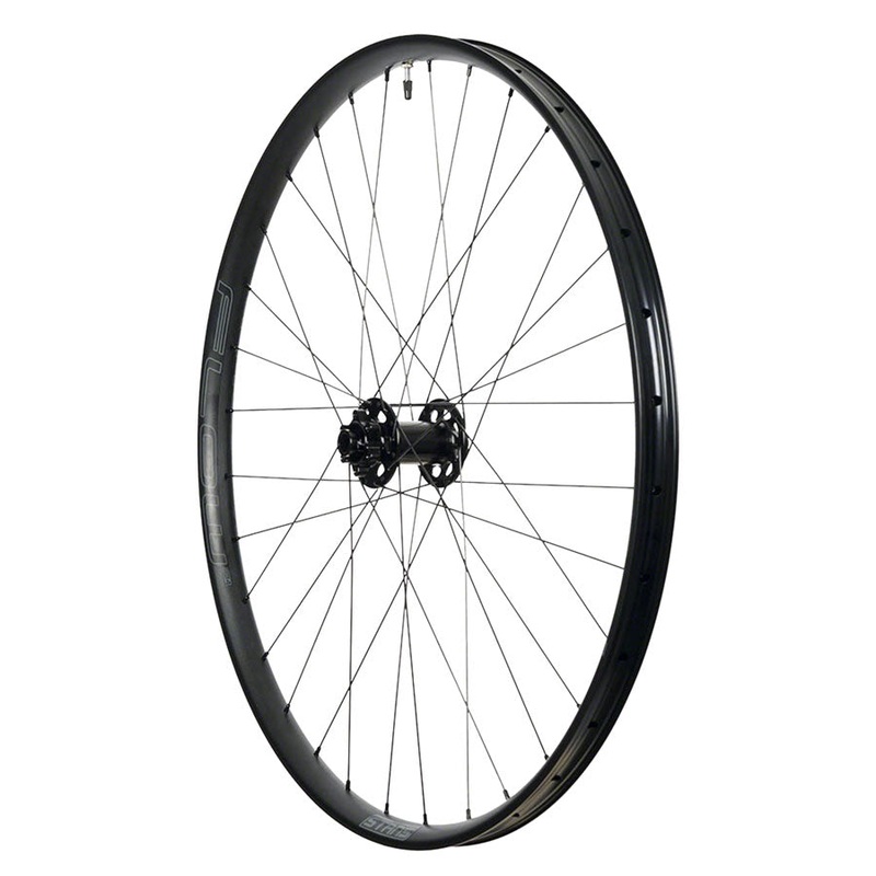 Stan’s NoTubes Flow MK4 Front Wheel – 27.5, 15 x 110mm, 6-Bolt, Black