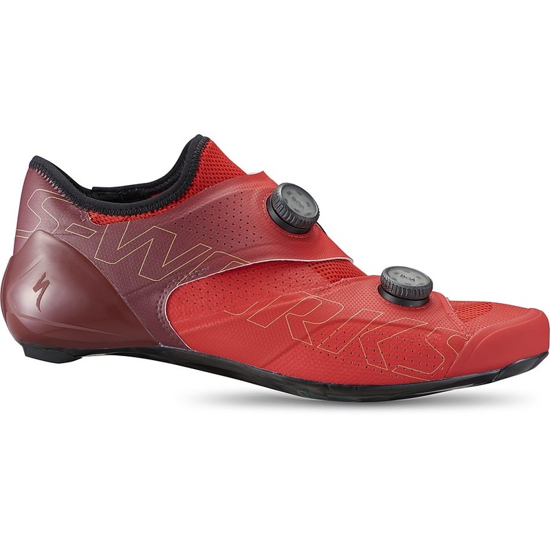 2023 Specialized SW ARES RD SHOE FLORED/MRN 45 Flo Red/Maroon SHOE