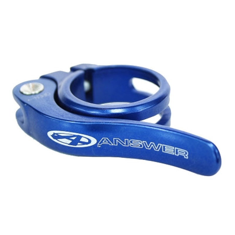 Answer Quick Release Alloy Seat Clamp – Blue