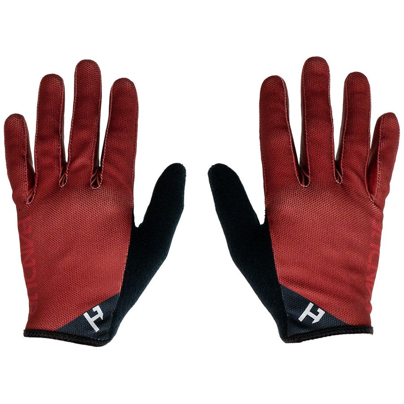 Handup Most Days Gloves – Maroon Full Finger Small