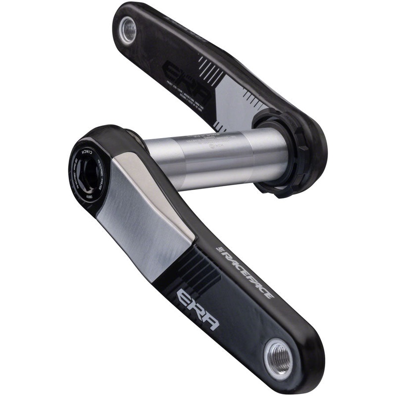 RaceFace Era Crankset – 165mm Direct Mount 136mm Spindle CINCH Interface Carbon BLK