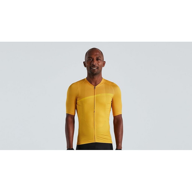 Specialized sl stripe jersey ss men brassy yellow s
