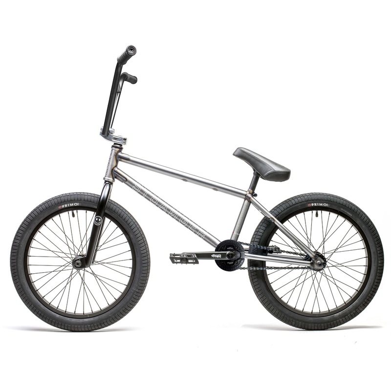 Stranger Level – LHD 20.75″TT BMX Freestyle Bike-Matte Raw