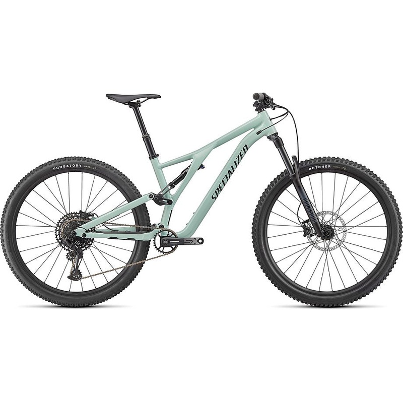 2022 Specialized Stumpjumper alloy bike gloss ca white sage / black s2