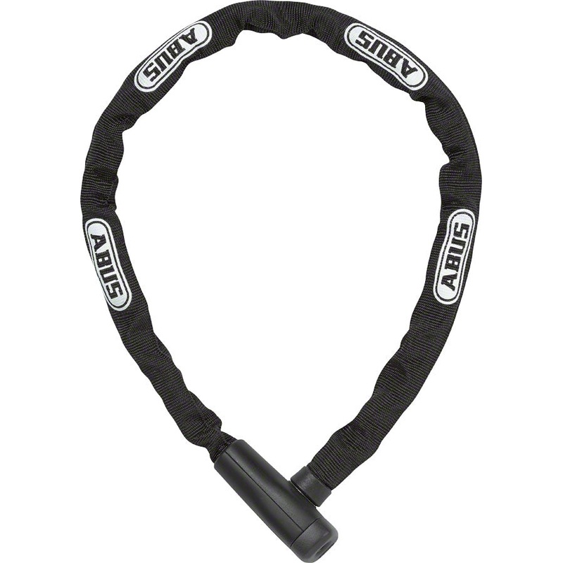 ABUS Steel-O-Chain 5805K Keyed Lock: 75/5mm Black