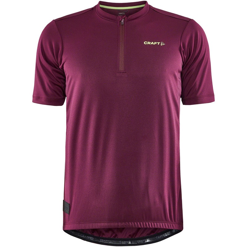 Craft Core Offroad Jersey – Short Sleeve, Burgundy, Small, Men’s