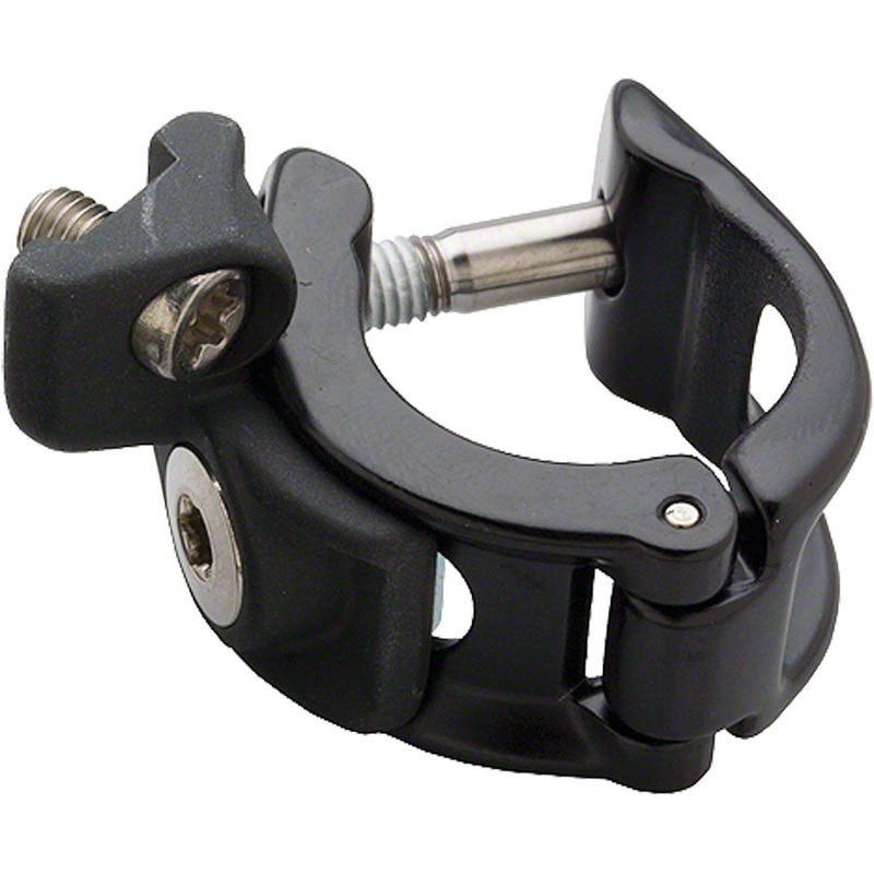 SRAM MatchMaker X Cockpit Clamp – Left, Black, With Ti Bolts