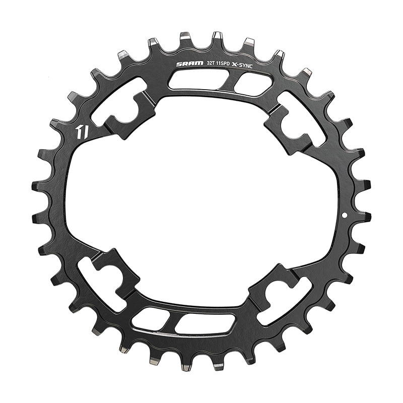 SRAM X-Sync 1×9-11sp 94BCD 3.5mm Steel 32t Black