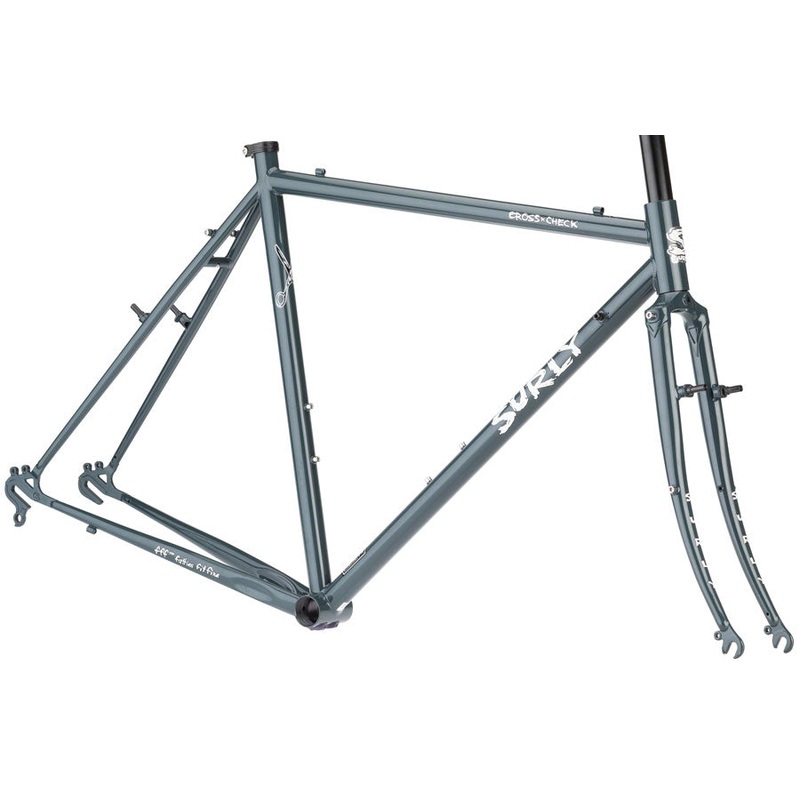 Surly Cross-Check Frameset – 700c Steel BlueGreenGray 50cm