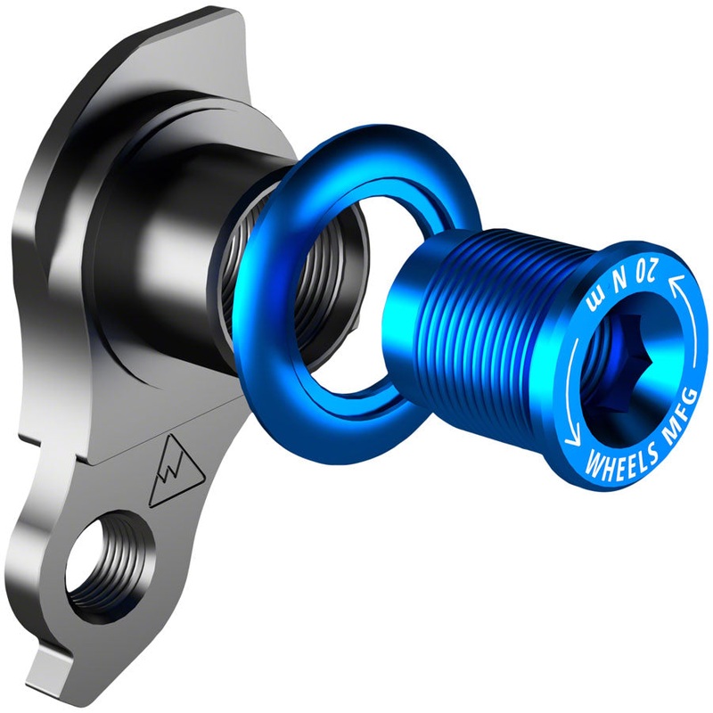 Wheels Manufacturing Universal Derailleur Hanger – 487-5, For Trek ABP MTB Frames designed to accept SRAM UDH,