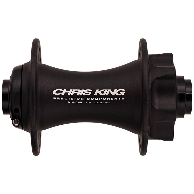 Chris King Boost Front Hub – 15×110 – 6-Bolt – Matte Black – 32H
