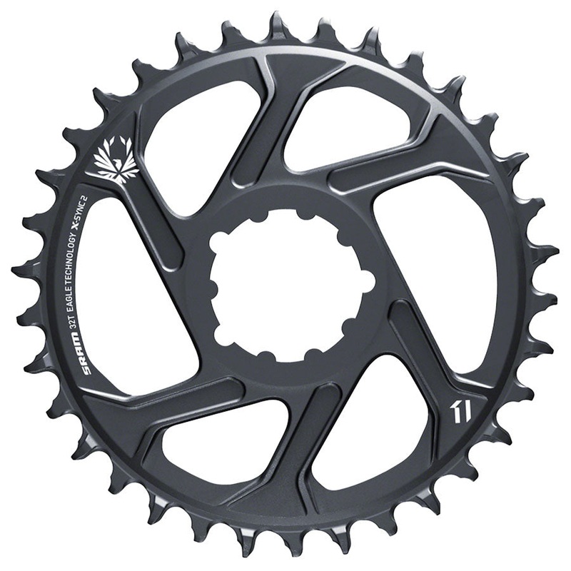SRAM Eagle X-SYNC 2 Direct Mount Chainring – 32t Direct Mount 3mm Offset For Boost Lunar Grey