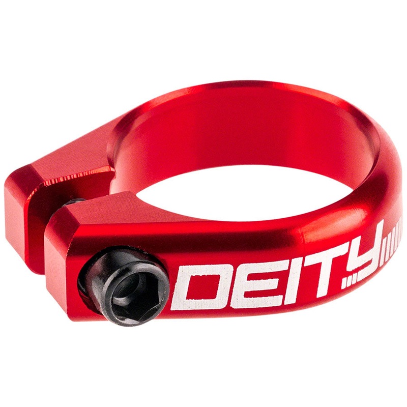 Deity Components Circuit Seatpost Clamp – Red