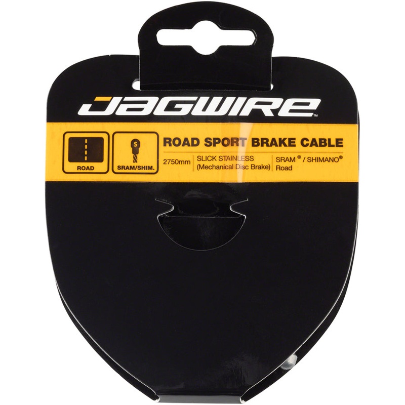 Jagwire Sport Brake Cable Slick Stainless 1.5x2750mm SRAM/Shimano Road Tandem